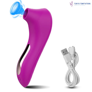 Clitoris Sucker Vibrator Oral Vacuum Stimulator Massager Purple