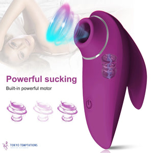 Clitoris Stimulator Sucking Vibrator for Women Purple