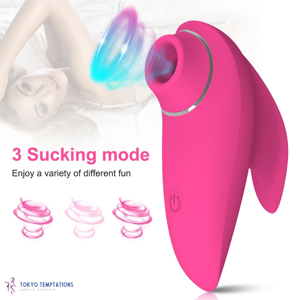 Clitoris Stimulator Sucking Vibrator for Women Pink