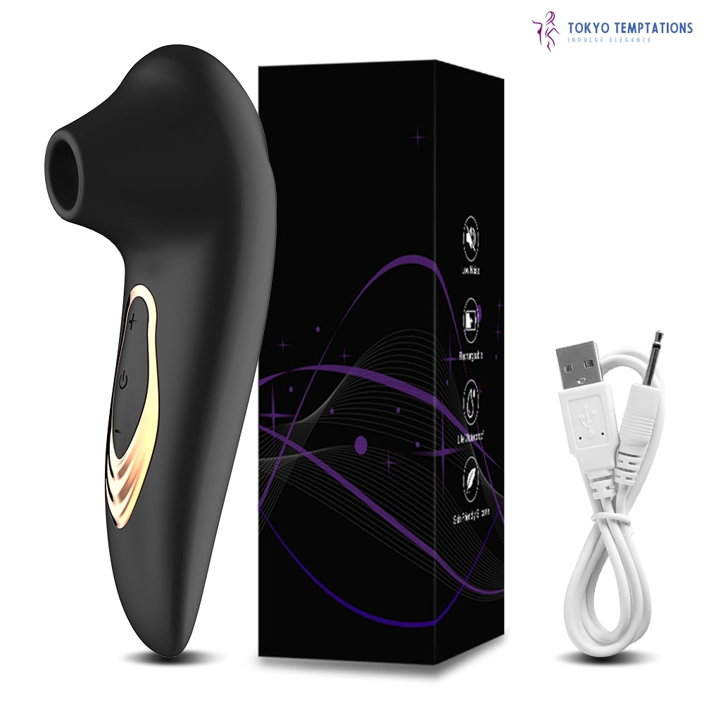 Powerful Sucking Vibrator for Women Red