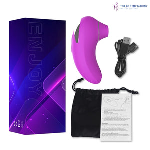 Premium 9-Speed Silicone Oral Vibrator Purple