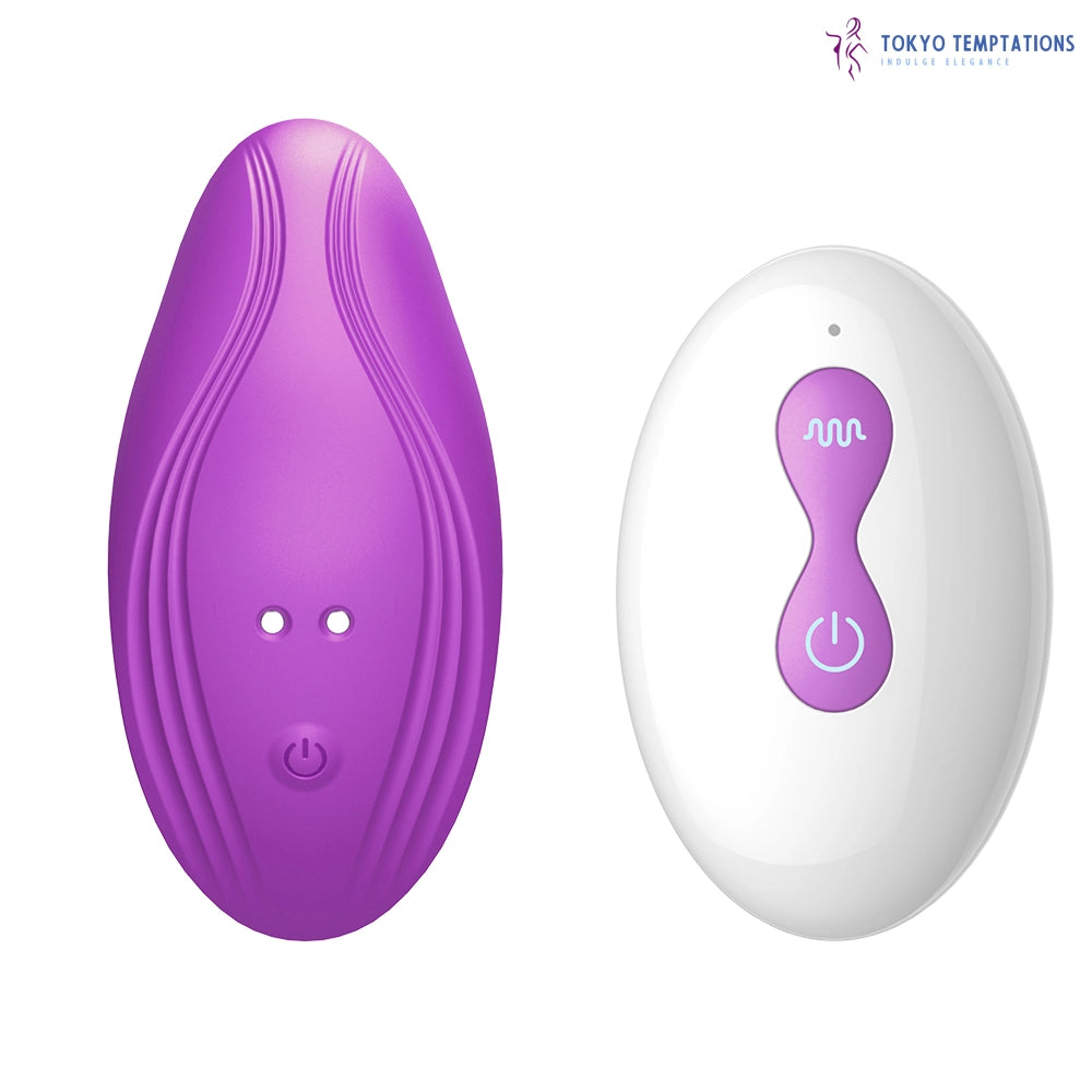 Wearable Panty Vibrator Clitoris Stimulator Purple