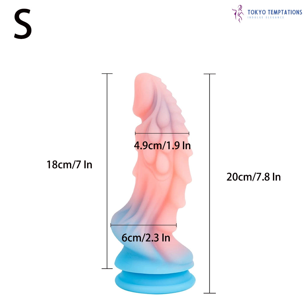 Realistic Monster Dildo Huge Anal Silicone Dildo L