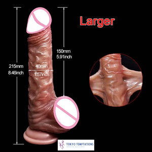 Realistic Skin Strap-On Dildo length 15cm