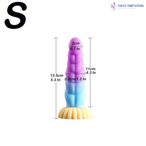 Realistic Silicone Dragon Dildo with Suction Cup length 11cm