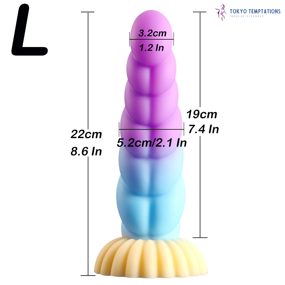 Realistic Silicone Dragon Dildo with Suction Cup length 11cm