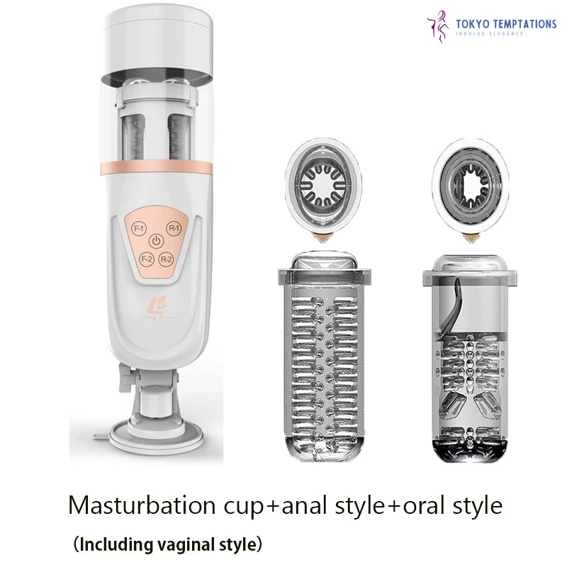 Men Automatic Masturbator Cup Sucking Vibrator Sex Toy Machine