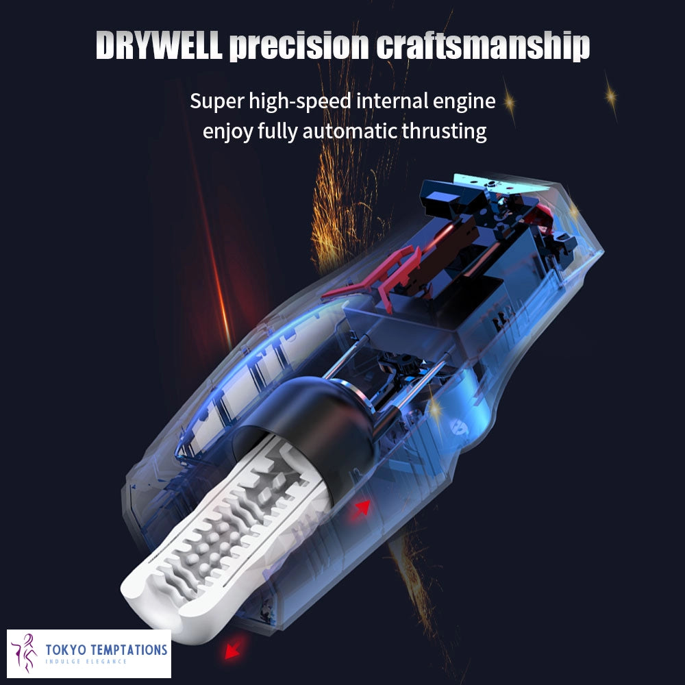 DRY WELL Automatic Thrusting Male Masturbator