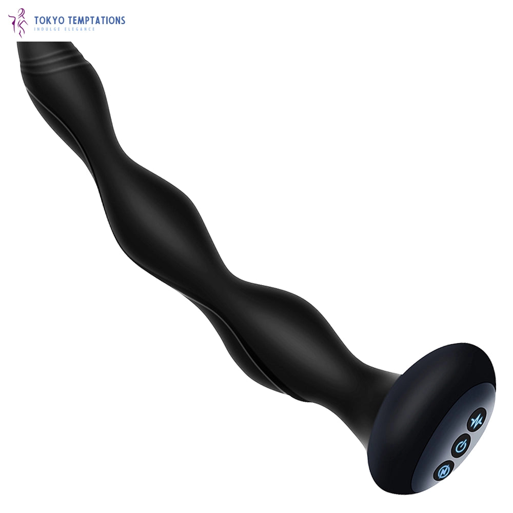 Luxury Intelligent Heating Prostate Massager Black