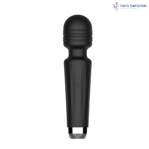 Mini Microphone Vibrator USB Charging Body Massager Black