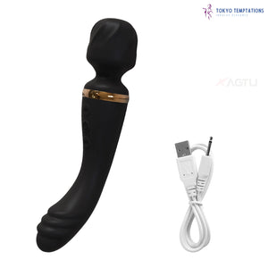 Powerful AV Magic Wand Clitoral Vibrator Black