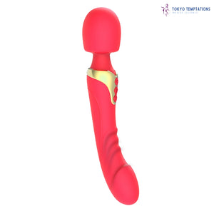 Powerful Vibrator Dildos Wand 10 Modes Clitoris Stimulator Red