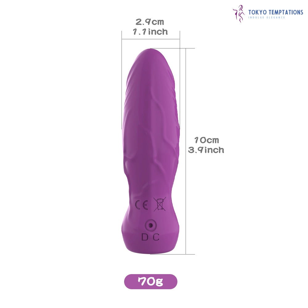 Mini Bullet Vibrator for Women Purple