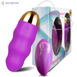 Wireless G Spot Vibrating Egg Sex Toy Purple