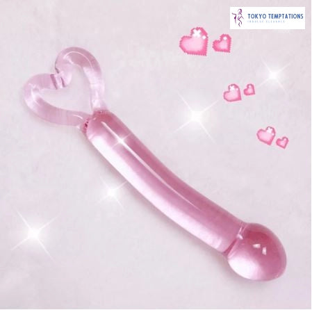 Luxury Crystal Glass Dildo 20cm Transparent