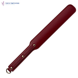 Deluxe PU Leather Riding Crop Whip Red