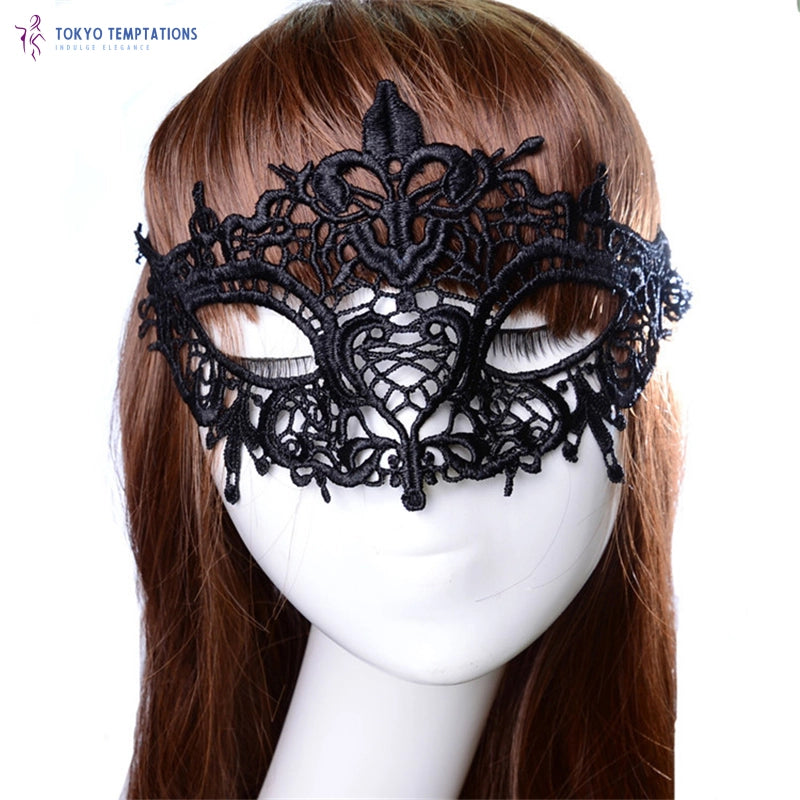 SAMOX Sexy Eye Masks Black