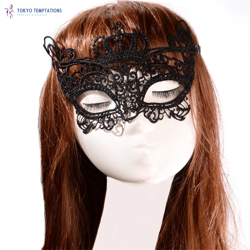 SAMOX Sexy Eye Masks Black