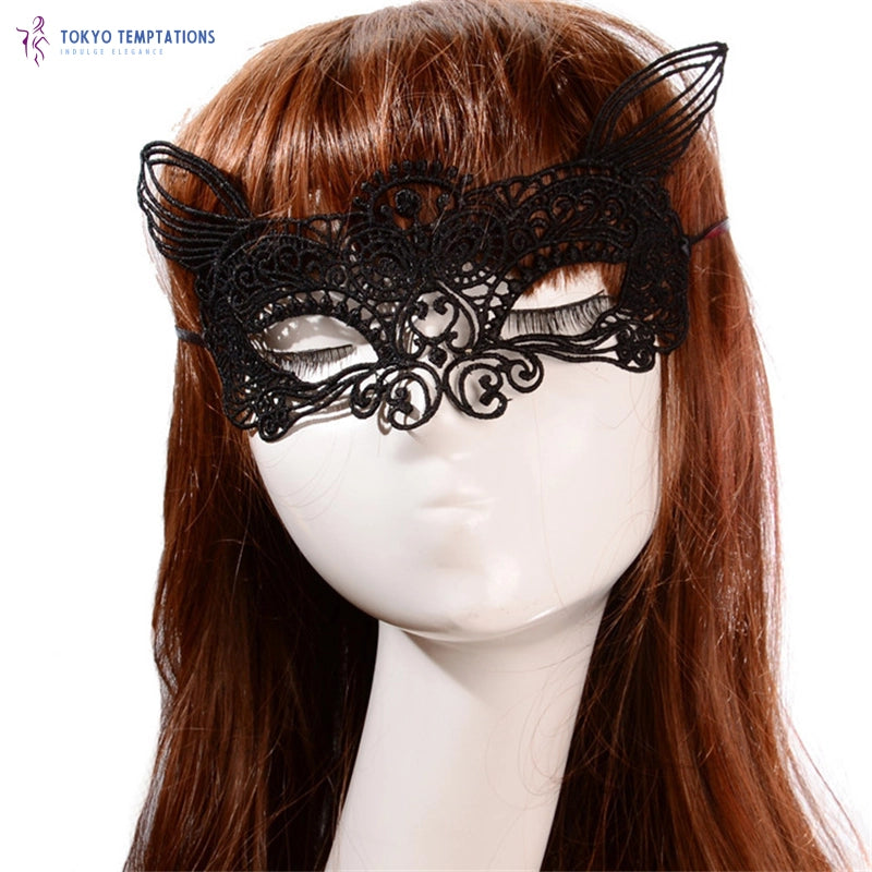 SAMOX Sexy Eye Masks Black