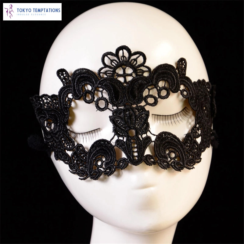 SAMOX Sexy Eye Masks Black