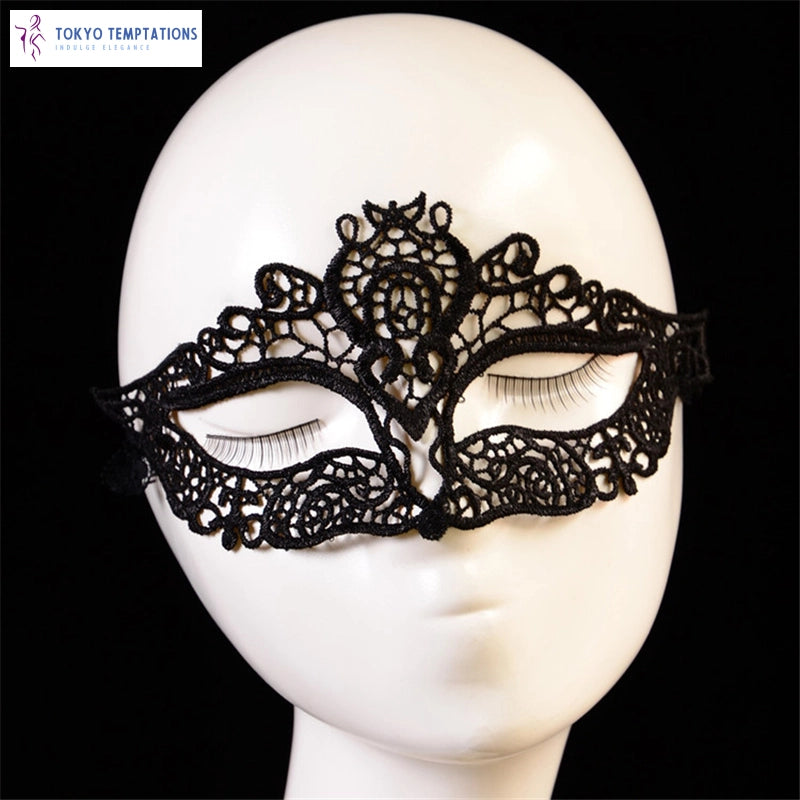 SAMOX Sexy Eye Masks Black