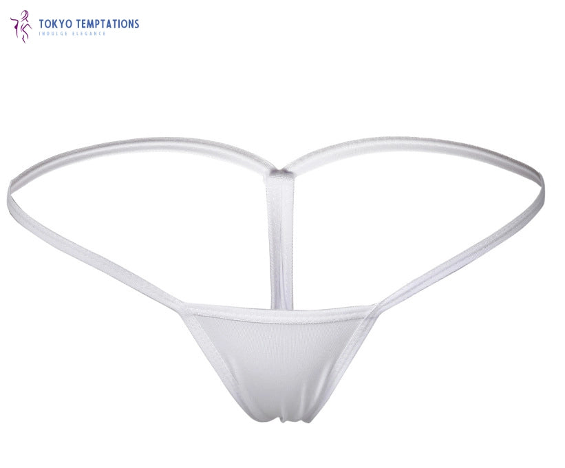 Sexy Mini Thongs G-String Underwear Lingerie Panty White