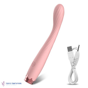 Beginner G-Spot Vibrator Finger Shaped Pink