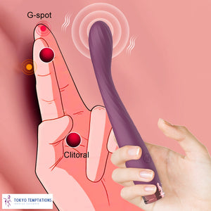 Beginner G-Spot Vibrator Finger Shaped