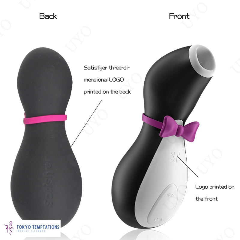 Satisfyer Pro Penguin Clit Stimulator Black