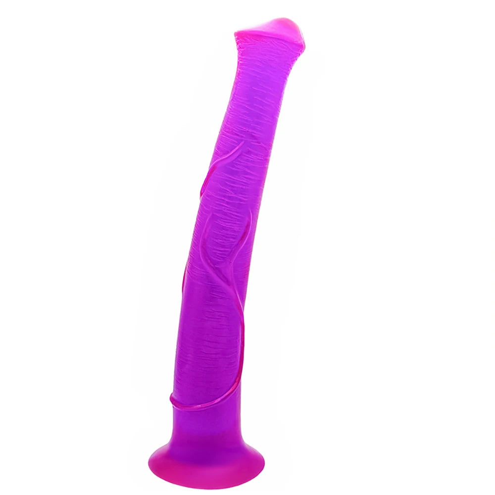 Huge Butt Plug Anal Sex Toy Purple