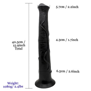 Huge Butt Plug Anal Sex Toy Size 40.5cm