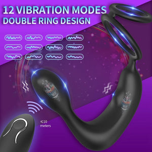 Prostate Massager with Cock Ring